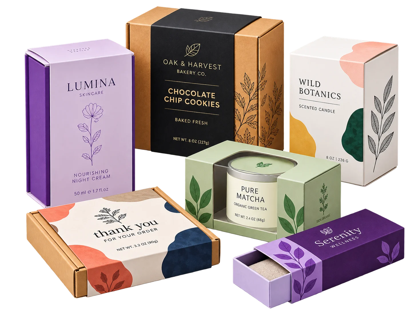 Custom printed box sleeves and packaging