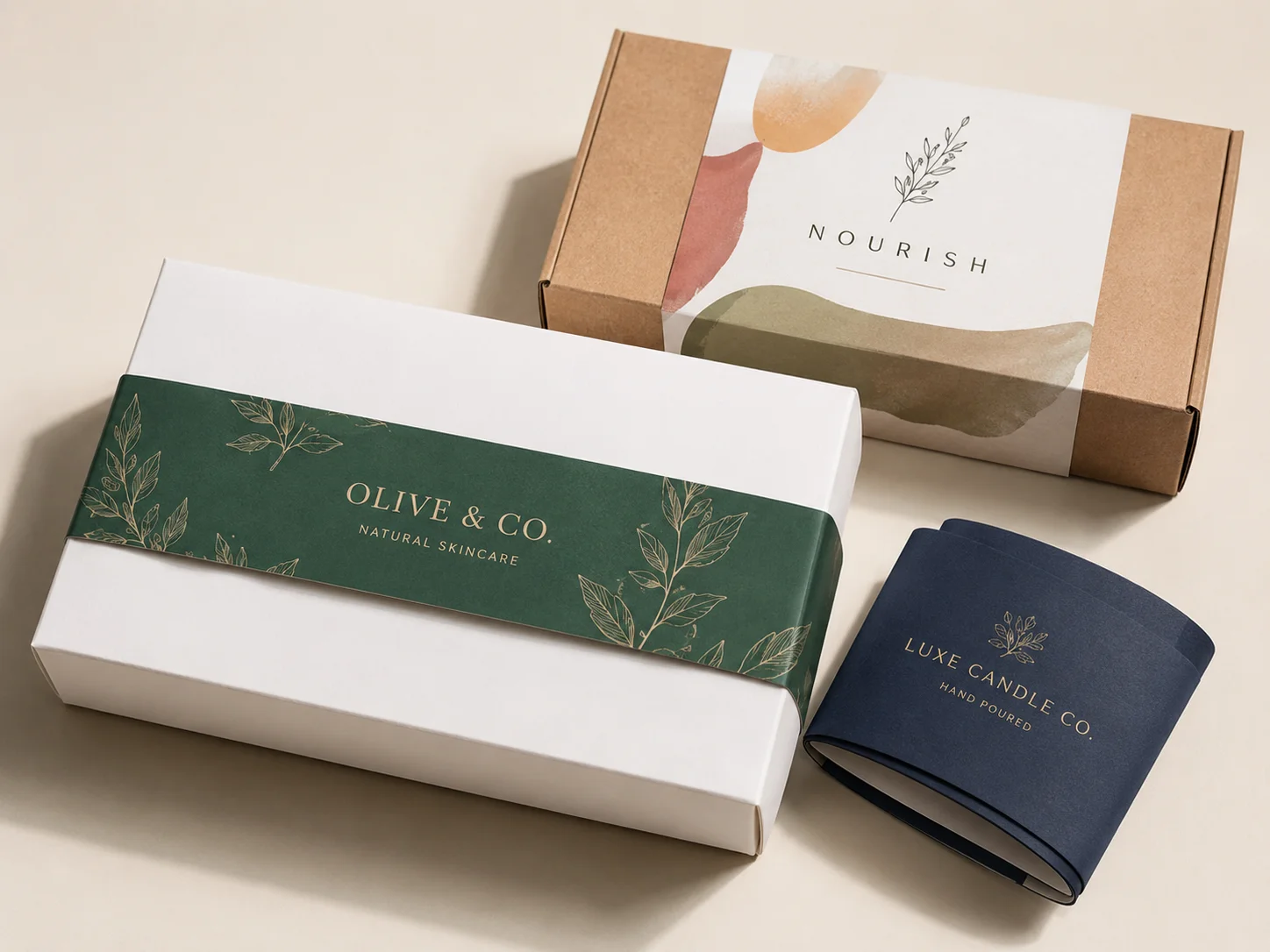 Custom printed belly bands
